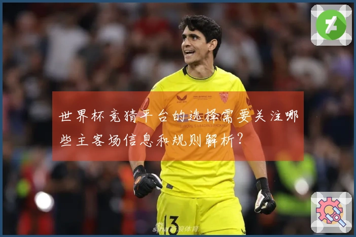 世界杯竞猜平台的选择需要关注哪些主客场信息和规则解析？
